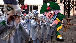 Basler Fasnacht 2017 Mer spränge dr Rahme [upl. by Arodasi]