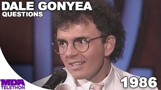 Dale Gonyea  Questions  1986  MDA Telethon [upl. by Holihs]