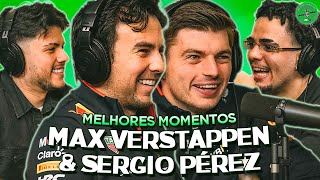 MAX VERSTAPPEN amp SERGIO PÉREZ NO PODPAH  MELHORES MOMENTOS [upl. by Alana]