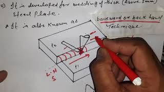 Lecture  24  Gas welding Technique Part2  Rightward welding Technique [upl. by Lirva]