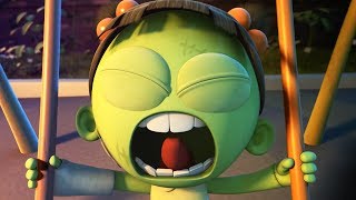 Funny Animated Cartoon  Spookiz Brand New Scary Swing Jump Challenge  Cartoon for Children [upl. by Placia665]