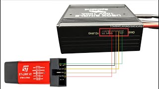 how to update vesc firmware by st link programmer   Spintendcom [upl. by Cranford]