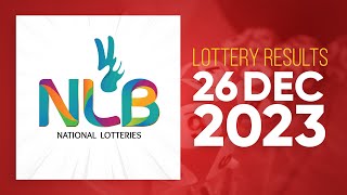 NLB Live Lottery Draw 20231226  0930 PM [upl. by Rhys]