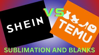 TEMU Vs SHEIN sublimation blanks [upl. by Agarhs450]