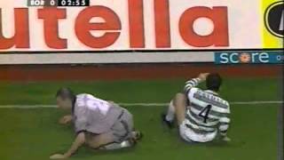 Celtic Glasgow 1  2 Bordeaux 09112000 Coupe UEFA [upl. by Nelleh]