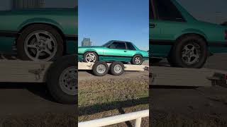 Our godzillaswap fox at the latemodelrestoration cruise swap foxbody [upl. by Tiffie]