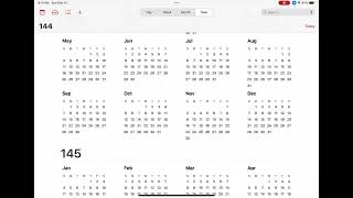 How to reach the year 0001 in calendar [upl. by Ayaj]