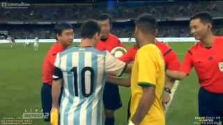 Brazil vs Argentina 20 All Goals amp Highlights 11102014 Brasil 2x0 Argentina [upl. by Plume]