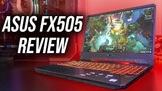 ASUS TUF FX505 Gaming Laptop Review [upl. by Klepac351]