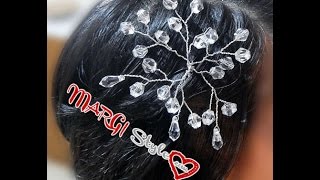 Accessori capelli sposa fai da te MarGistyle [upl. by Svend]