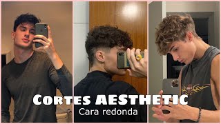 Cortes para CARA REDONDA Aesthetic  Hombres [upl. by Kendal]