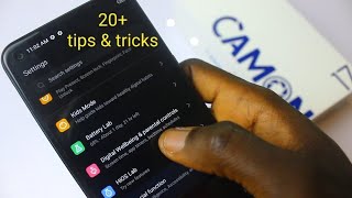 Tecno CAMON 17 tips amp tricks 20 Hidden Features [upl. by Neelhtac]