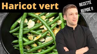 Recette HARICOT VERT [upl. by Sebastian]