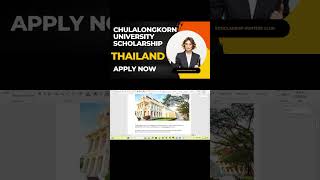 Chulalongkorn University Scholarship  Fully Funded Apply Now  Study in Thailand [upl. by Hochman76]