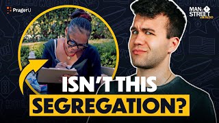 Would You Sign a Petition to Bring Back Segregation  Man on the Street [upl. by Ahsilem]