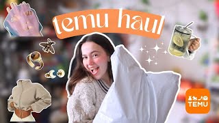 Veliki TEMU haul  nakit beauty odjeća ✨🛍️ [upl. by Nadean]