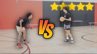 Hes The TRUTH 1v1 Basketball Against 5Star Hooper Jared McCain [upl. by Svetlana]