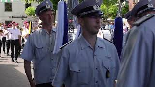 Schützenfest Dormagen 2024  Frühparade am Sonntag [upl. by Lobell]