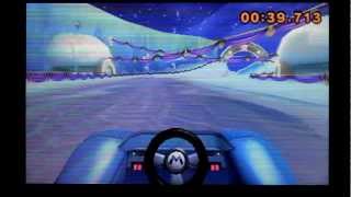 MK7 WR Rosalina´s Ice World 156064 [upl. by Natsrik]