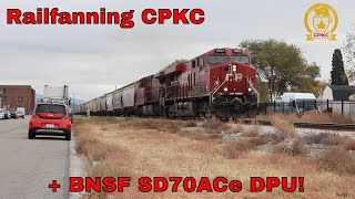 HD Westbound CPKC Grain  Spokane WA  102924 [upl. by Nooj603]