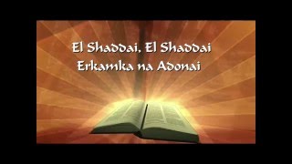 El Shaddai With Lyrics [upl. by Anitsrhc]