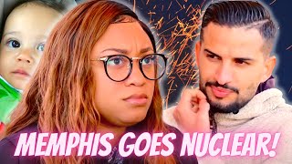 90 Day Fiancé Memphis LOSES IT Calls Critics Lowlives and Demons In WILD Rant  Before the 90 Days [upl. by Marris421]