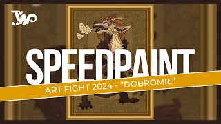 Speedpaint  Art Fight 2024 [upl. by Kuth882]