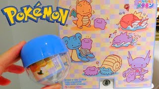 Ditto Transform Miniature Figure  Pokemon Capsule Toys [upl. by Adigun]