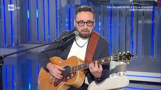 Federico Zampaglione alla chitarra si racconta a Mara Venier  Domenica In 24032024 [upl. by Roma785]