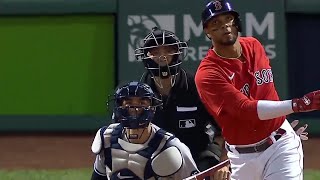 Xander Bogaerts Crushes 1st Inning Home Run  Red Sox vs Yankees Wild Card Game [upl. by Atinit]