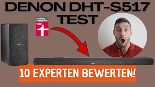 Denon DHTS517 312 Soundbar Test Erfahrungen Review deutsch [upl. by Yrreiht791]