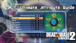 The ULTIMATE Stat amp Attribute Guide  Dragon Ball Xenoverse 2 [upl. by Inaliel]