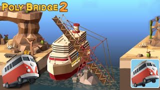 Poly bridge 2 Gameplay I Android amp iOS [upl. by Sudoeht]