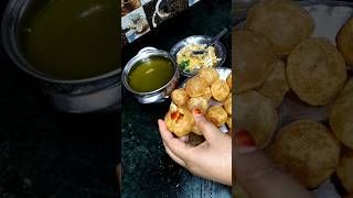 Pani PuriPuchkastreetfood hindicookingchannel indianfood recipe hindisong [upl. by Ruhnke797]