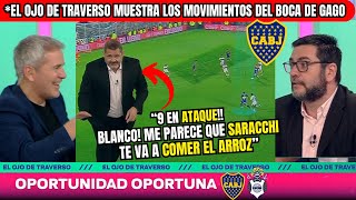 🚨👁️¡TRAVERSO ANALIZA a BOCA🔵🟡¡LOS MOVIMIENTOS CLAVE del BOCA de GAGO🔝🔥¡9 en POSICIÓN OFENSIVA🔥 [upl. by Krause]