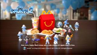 McDonalds Happy Meal  Smurfs [upl. by Reeta]