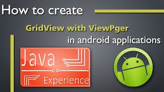 How to create GridView with ViewPager and indicator in android [upl. by Marsden989]