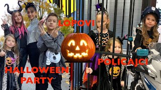 Halloween party LOPOVI i POLICAJCI Tko je završio u ZATVORU Sve je moguće u MiniPolisu [upl. by Eeryn]