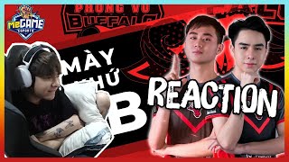 ZEROS NGHẸN KHÓC KHI REACTION  Ăn Mày Quá Khứ Phong Vũ Buffalo  meGAME eSports [upl. by Saitam]