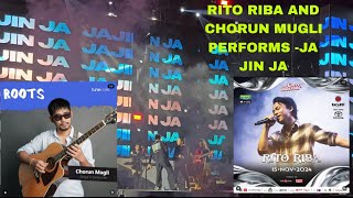 RITO RIBA FT CHORUN MUGLI  JA JIN JA  CHERRY BLOSSOM FESTIVAL SHILLONG 2024 PERFORMANCE [upl. by Thorny]