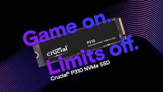 Crucial P310 2280 Game on Limits off [upl. by Vite]