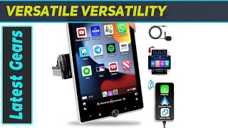 UNITOPSCI 2G64G Single Din Android 13 Car Stereo 104 Review The Ultimate InCar [upl. by Cathrine]