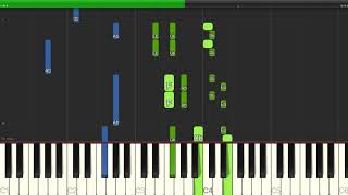 Leo Delibes  Flower Duet from Lakme  Piano Cover Tutorials  Backing Track [upl. by Ynnavoeg]