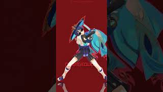 MMD Scaramouche Deadpool Dance Bye Bye Bye scaramouche wanderer скарамучча странник mmd [upl. by Enixam474]