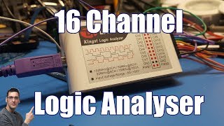 SDG 063 An affordable 16 Channel Analyser  Kingst LA1010 [upl. by Luapsemaj]