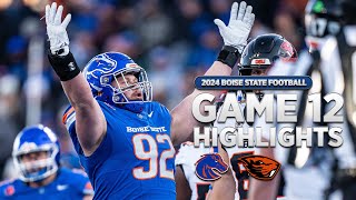 Boise State vs Oregon State  2024 Game 12 Highlights Nov 29 2024 [upl. by Curzon370]