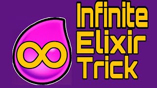 Clash Royale  Infinite Elixir Trick [upl. by Madoc871]