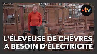 Moselle  Aurélie éleveuse de chèvres lance une cagnotte pour être raccordée au réseau électrique [upl. by Airamanna908]