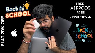 When is Back to school Apple 2024 Free Airpods amp Apple pencil with iPhone How to setup Unidays [upl. by Aihsiyt371]