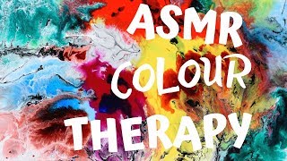 Colour Therapy ASMR for your Complete Relaxation with RAINDROPS and MUSIC [upl. by Leisam]